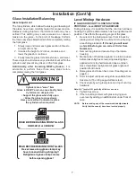 Preview for 7 page of Hussmann CR3HV-WD-B Installation & Operation Manual