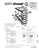 Hussmann D5NX-LE Technical Data Sheet preview