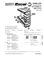 Preview for 1 page of Hussmann D5NX-LEP Technical Data Sheet