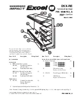 Hussmann D5X-RE Technical Data Sheet preview