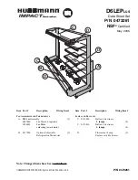 Hussmann D6LEP Datasheet preview