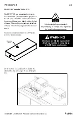 Предварительный просмотр 23 страницы Hussmann DD5X5FRW Installation & Operation Manual