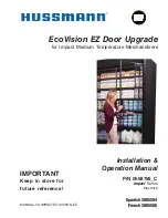 Preview for 1 page of Hussmann EcoVision EZ Door Upgrade Installation & Operation Manual