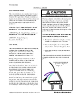 Preview for 3 page of Hussmann ESBD Installation And Operation Manual