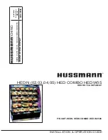 Hussmann HEDN Installation And Operation Manual preview