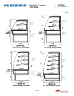 Preview for 2 page of Hussmann HEDW Technical Data Sheet