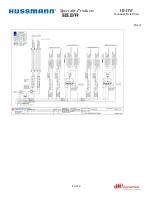 Preview for 8 page of Hussmann HEDW Technical Data Sheet