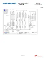 Preview for 12 page of Hussmann HEDW Technical Data Sheet