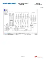 Preview for 17 page of Hussmann HEDW Technical Data Sheet