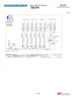 Preview for 19 page of Hussmann HEDW Technical Data Sheet