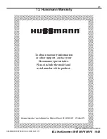 Предварительный просмотр 31 страницы Hussmann IM-FH Installation & Operation Manual