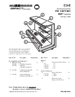 Предварительный просмотр 1 страницы Hussmann Impact C2-E Technical Data Sheet