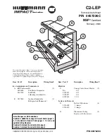 Hussmann Impact C2-LEP Technical Data Sheet preview