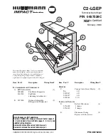 Предварительный просмотр 1 страницы Hussmann Impact C2-LGEP Technical Data Sheet