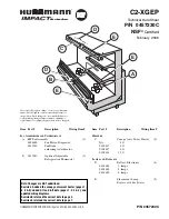 Предварительный просмотр 1 страницы Hussmann Impact C2-XGEP Technical Data Sheet