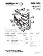 Hussmann Impact C2EC-XLGE Technical Data Sheet предпросмотр