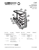 Hussmann impact C5E Datasheet preview