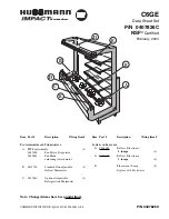 Hussmann Impact C6GE Datasheet preview