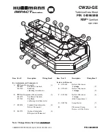 Preview for 1 page of Hussmann IMPACT CW2U-GE Technical Data Sheet