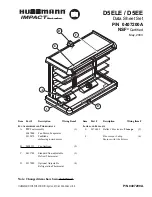 Preview for 1 page of Hussmann IMPACT D5EE Datasheet