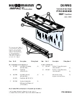 Hussmann IMPACT D5RRIS Technical Data Sheet preview