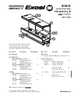 Hussmann IMPACT Excel B4X-E Technical Data Sheet предпросмотр