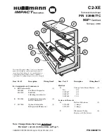 Hussmann Impact Excel C2X-E Technical Data Sheet preview