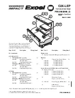 Hussmann impact Excel C2X-LEP Technical Data Sheet preview