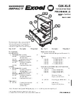 Preview for 1 page of Hussmann impact Excel C2X-XLE Technical Data Sheet