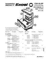 Hussmann impact Excel C2X-XLEP Technical Data Sheet preview