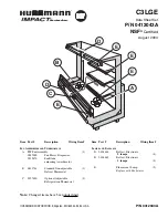 Предварительный просмотр 1 страницы Hussmann IMPACT Excel C3LGE Datasheet