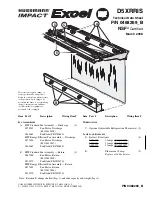 Hussmann IMPACT Excel D5XRRIS Technical Data Sheet preview