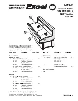 Preview for 1 page of Hussmann Impact Excel M1X-E Technical Data Sheet