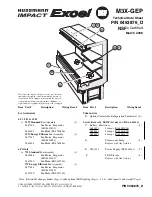 Hussmann Impact Excel M3X-GEP Technical Data Sheet preview