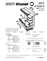 Hussmann Impact Excel M5X-E Technical Data Sheet предпросмотр