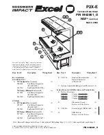 Предварительный просмотр 1 страницы Hussmann Impact Excel P2X-E Technical Data Sheet