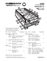 Preview for 1 page of Hussmann IMPACT LIGH Technical Data Sheet