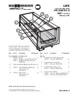 Hussmann IMPACT LWE Technical Data Sheet preview