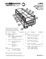 Preview for 1 page of Hussmann IMPACT LWEG Technical Data Sheet