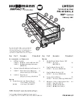 Hussmann IMPACT LWEGH Technical Data Sheet preview