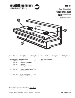 Hussmann Impact M1E Datasheet preview