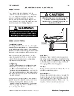 Предварительный просмотр 11 страницы Hussmann Impact MWG Series Installation And Operation Manual