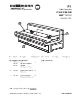 Hussmann Impact P1 Datasheet preview