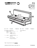 Hussmann IMPACT P1X Datasheet preview