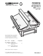 Hussmann Impact PWWSP49 Technical Data Sheet preview