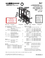 Hussmann IMPACT RLT Technical Data Sheet preview