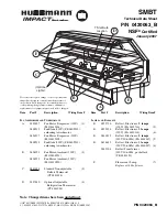 Preview for 1 page of Hussmann Impact SMBT Technical Data Sheet