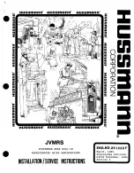 Предварительный просмотр 1 страницы Hussmann JVMRS Install Manual