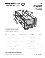 Hussmann LIE Technical Data Sheet preview