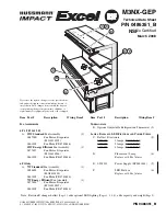 Hussmann M3NX-GEP Technical Data Sheet preview